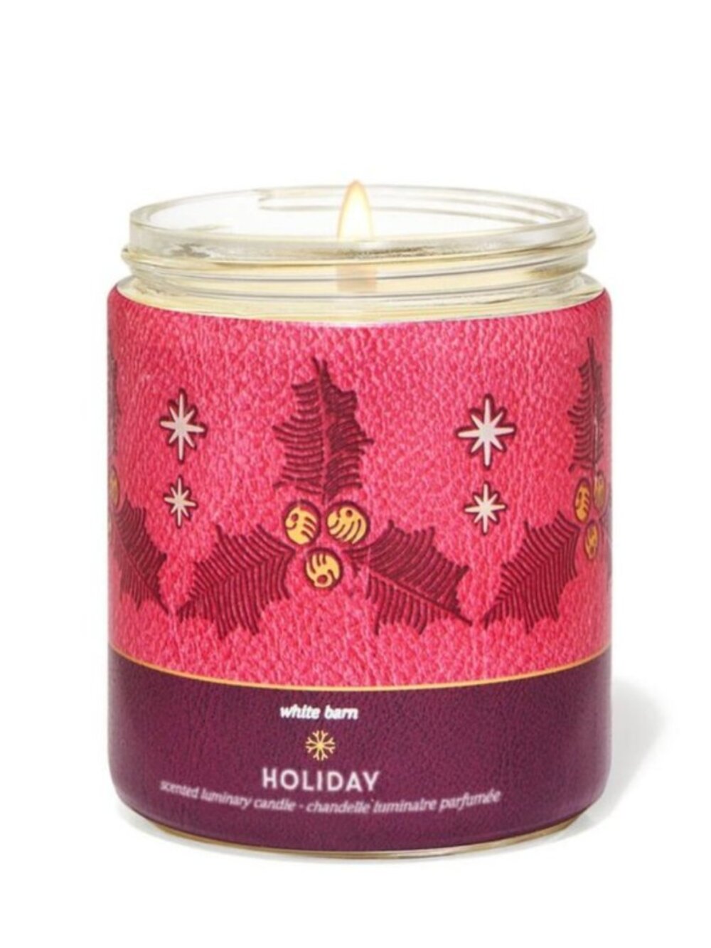 Bath & Body Works White Barn Holiday Candle